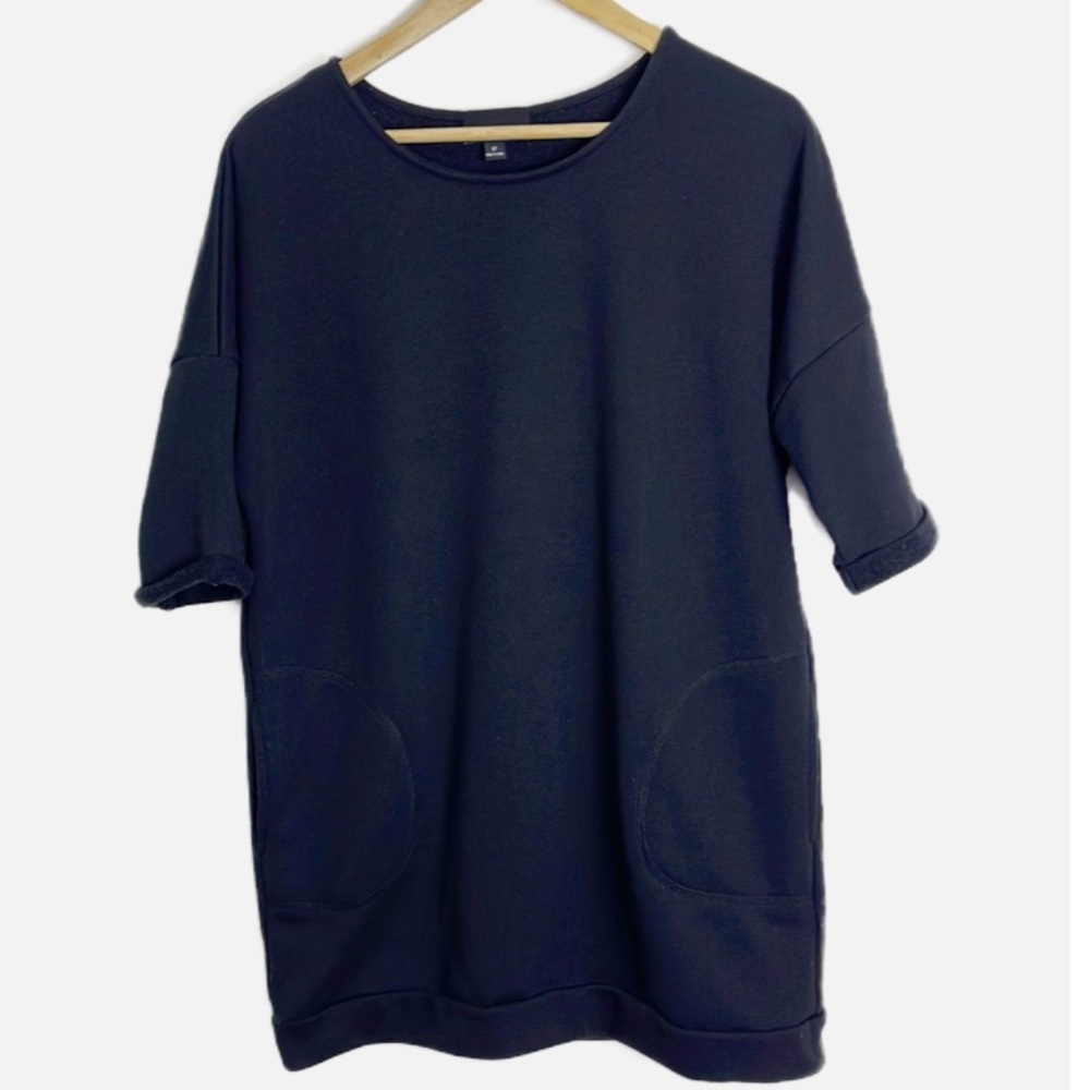 Lumiére short sleeve terry tunic M